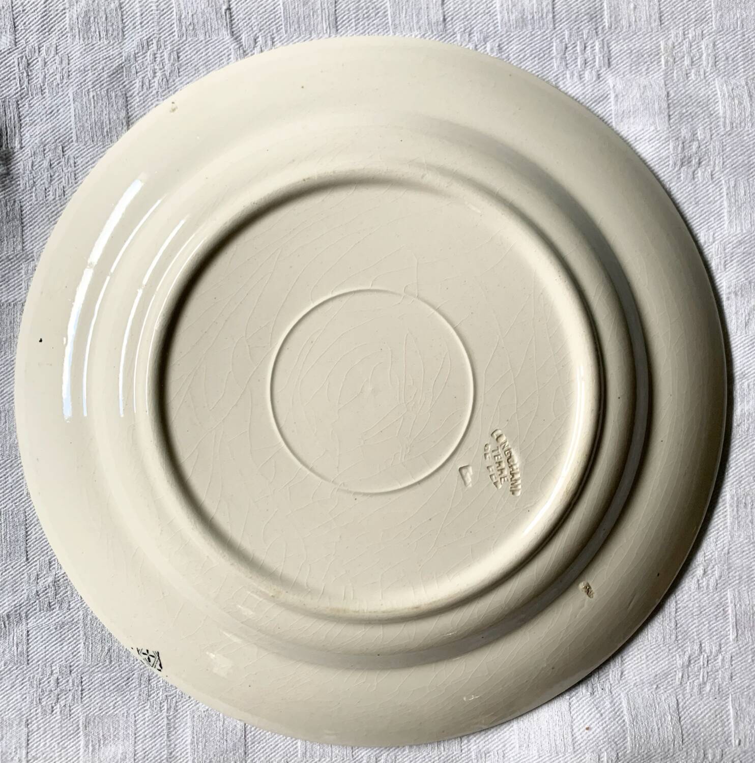 Longchamp terre de fer plates lily decor