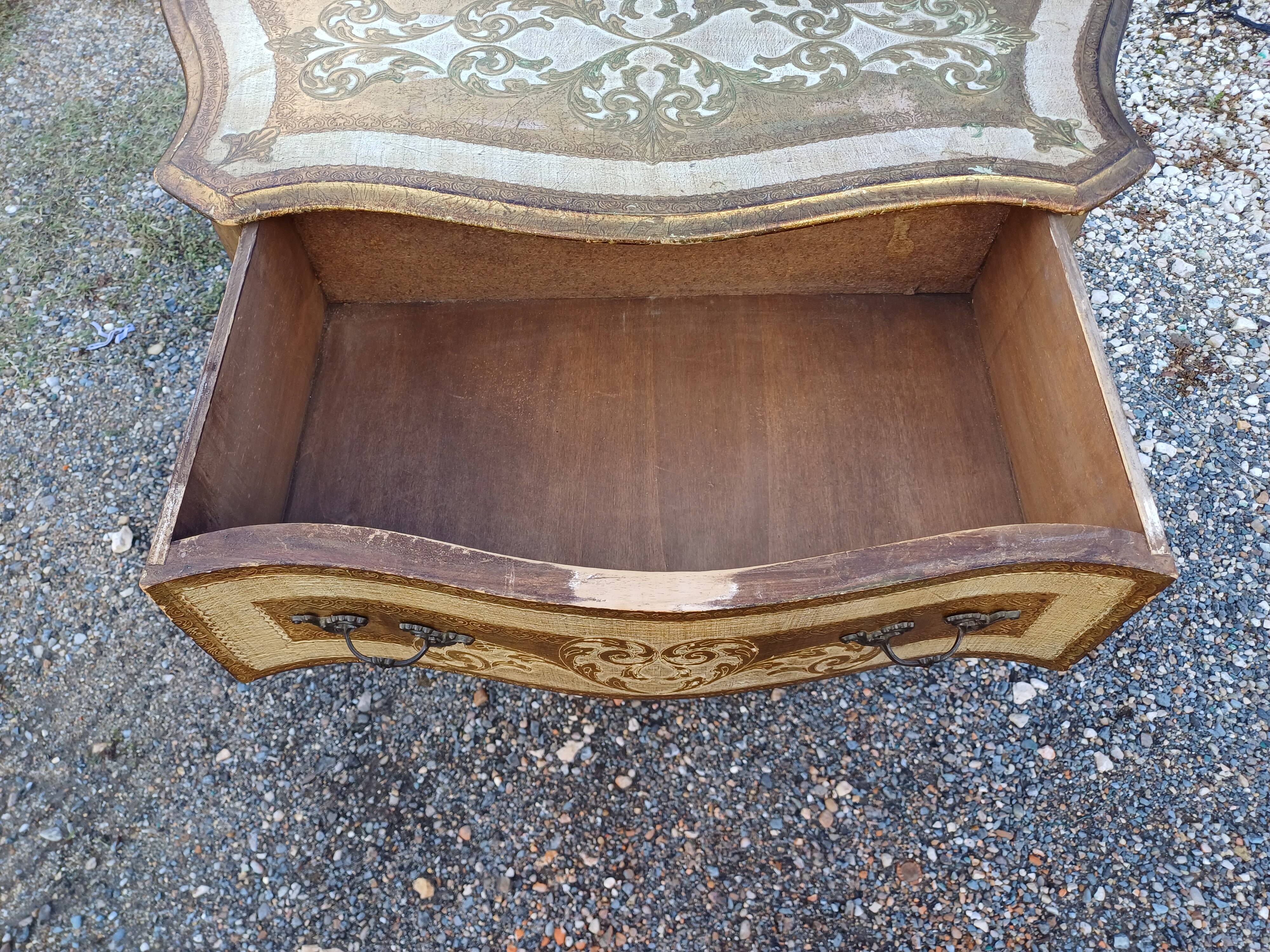 Limed chest of drawers 3 drawers