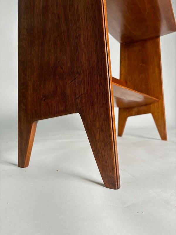 Mid-Century Wooden Side Tables by Gio Ponti, 1950s, Set of 2