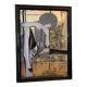 Silkscreen on mirror by Yvon Adam