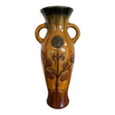 Vase Art Nouveau en poterie flamande