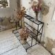 Plant holder florist metal staircase