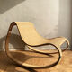 Gunghult rocking rattan armchair by James Irvine, published in 2002 by Ikea