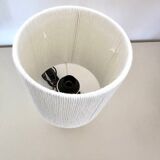 Wood and cotton lamp