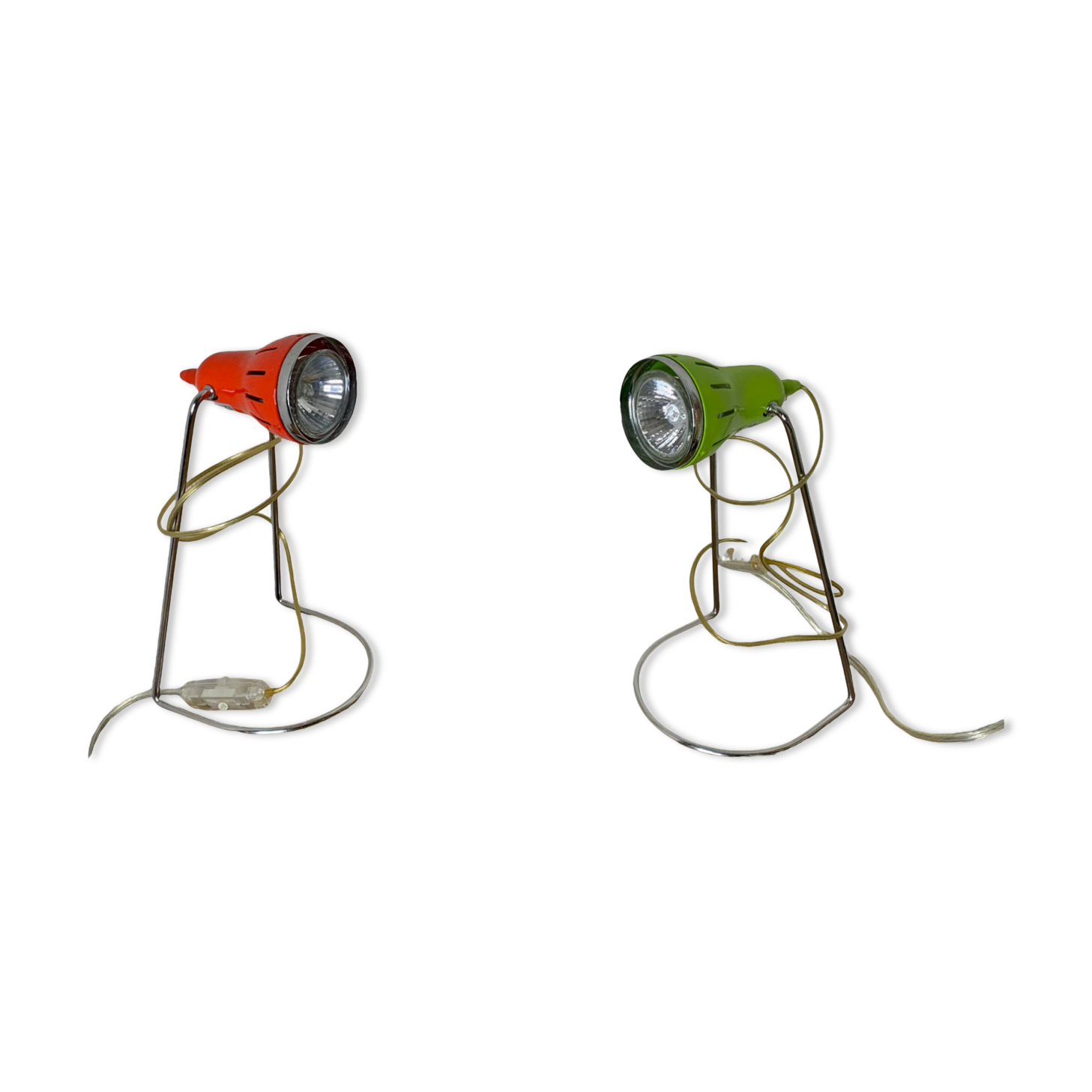 Pair of Brilliant spot lamps