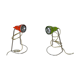 Pair of Brilliant spot lamps