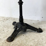 Cast iron and marble bistro table