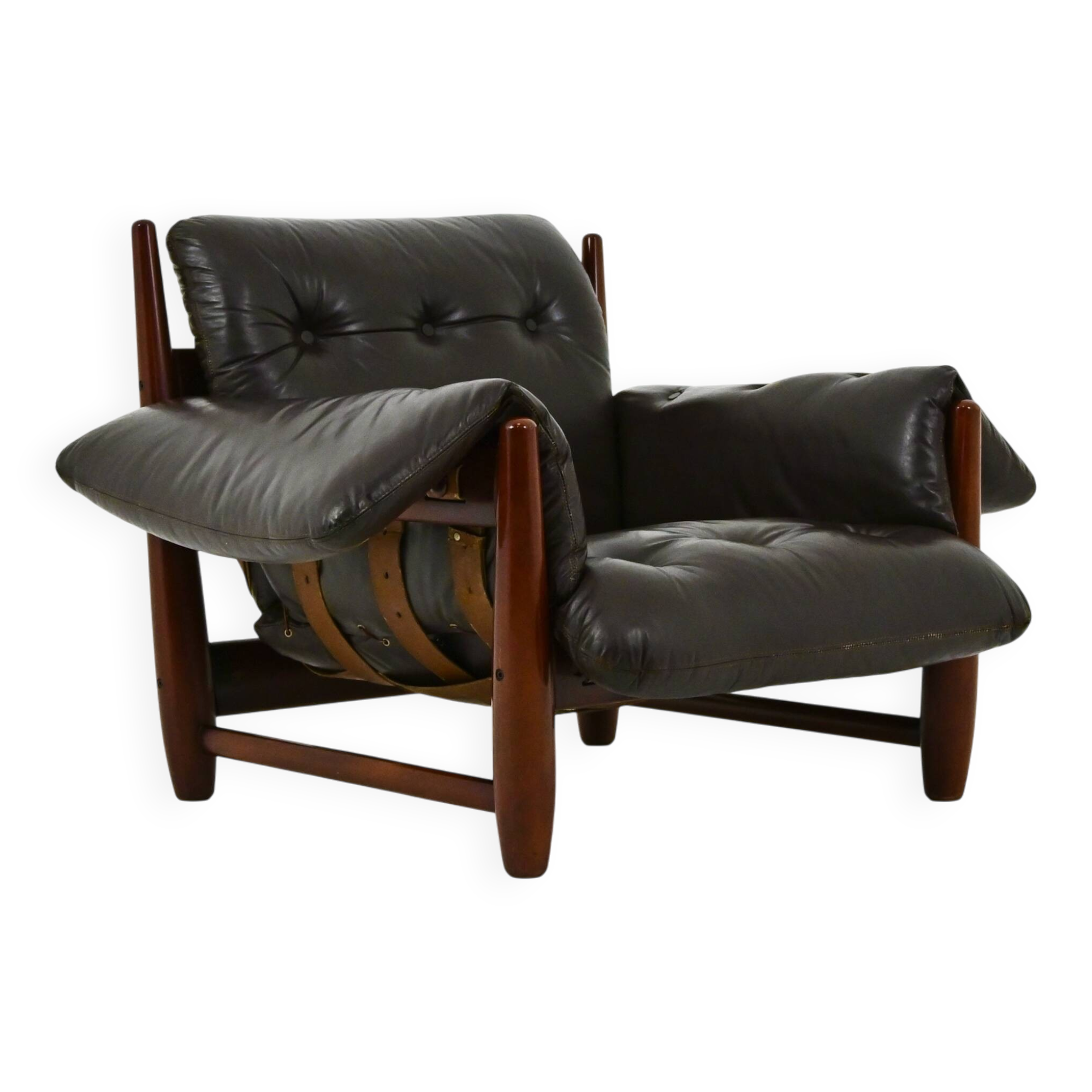 Fauteuil « Mole » de Sergio Rodrigues pour Oca, années 1950