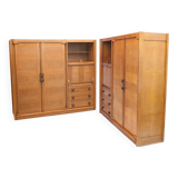 Pair of Guillerme and Chambron cabinets