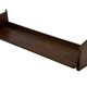 Vintage wooden wall shelve rack bookshelf in oak wood minimalist