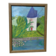 Tableau paysage moulin