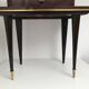 Chevet années 50-60 vintage en formica vernis laqué et pieds compas
