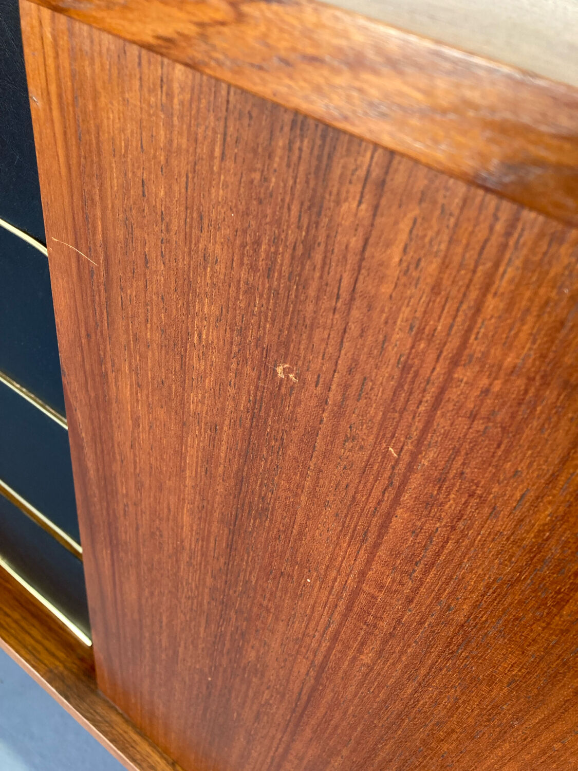 Large vintage teak sideboard
