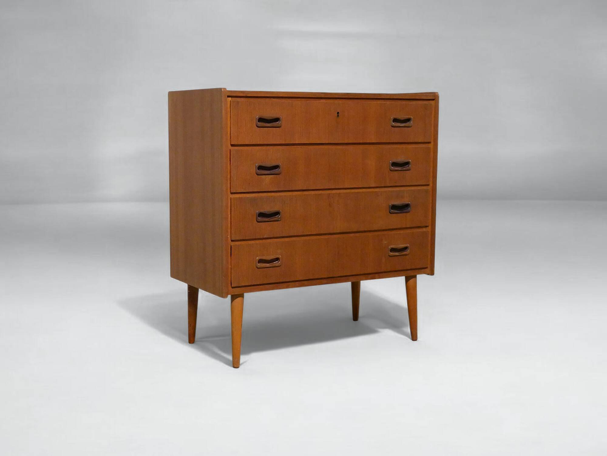 Danish teak chest of drawers - Vintage 1960