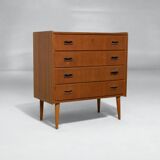 Danish teak chest of drawers - Vintage 1960