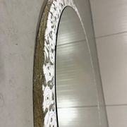 Berthold müller oerlinghausen large round mosaic mirror