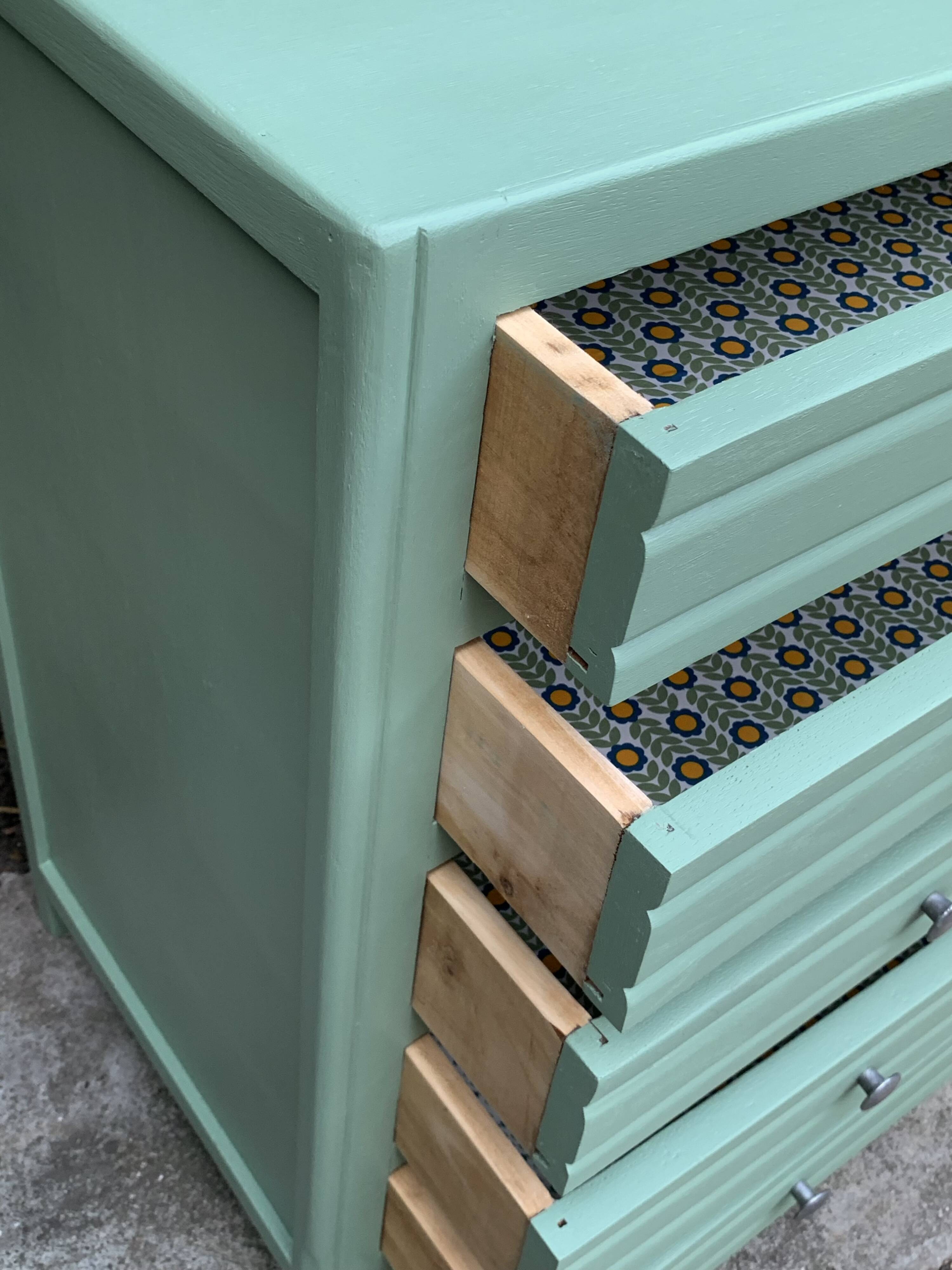 Vintage 1940s chiffonier