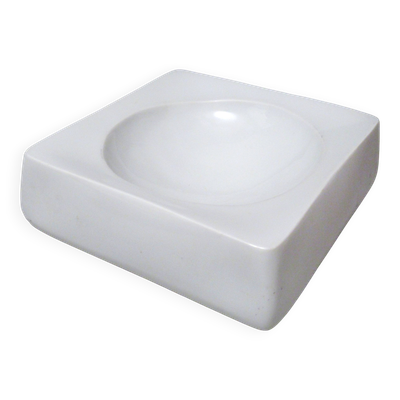 Coupe en porcelaine Yves Mohy Virebent 1970