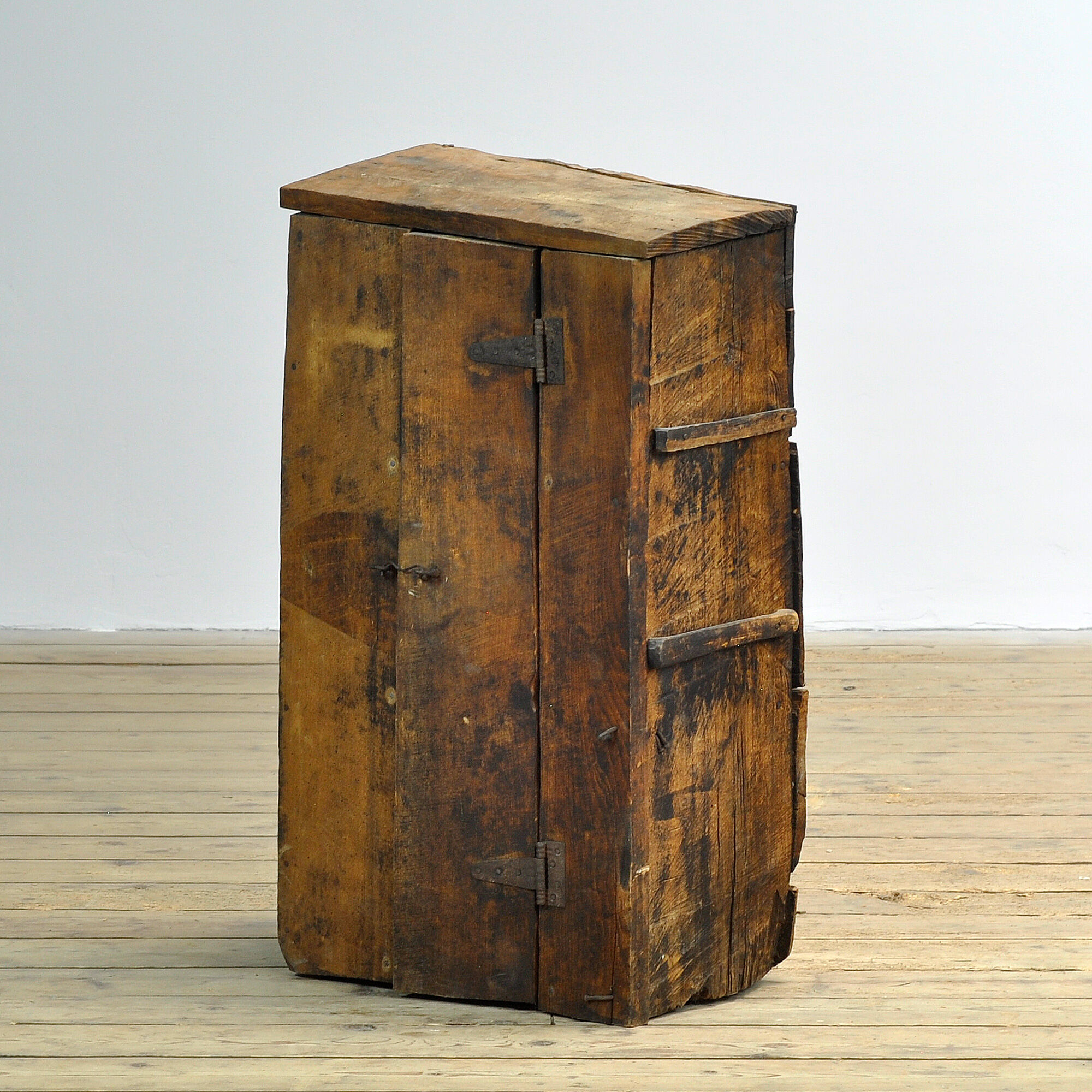 Primitive wooden cabinet, circa 1930