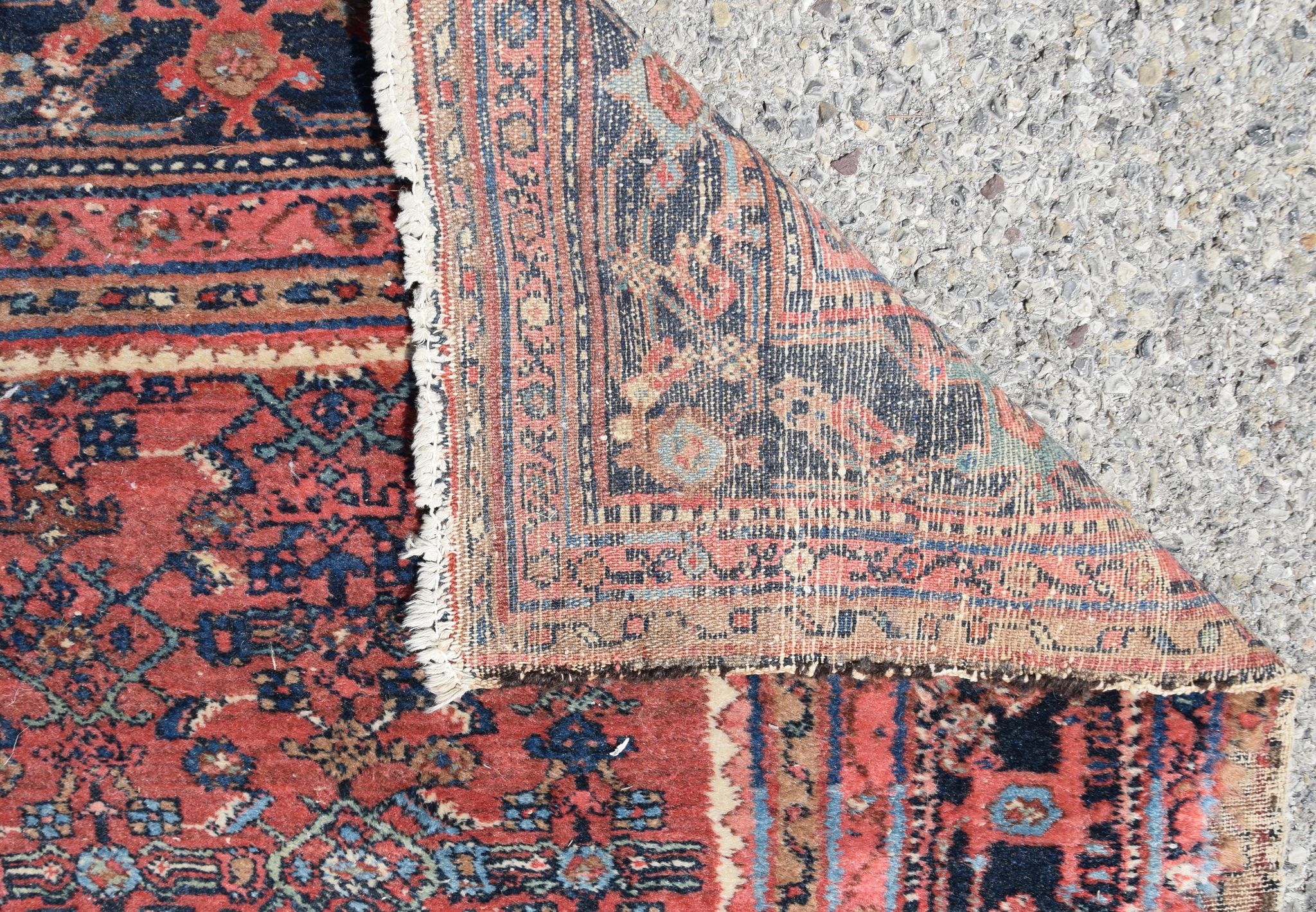 Oriental carpet Iran MALAYER Vintage : 1.55 x 2.00 meters - wool