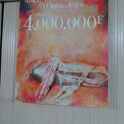 Affiche originale loterie nationale 75 e anniversaire du ballet l'oiseau de feu
