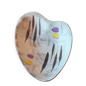 Plat céramique West