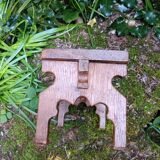 Small vintage footrest bench