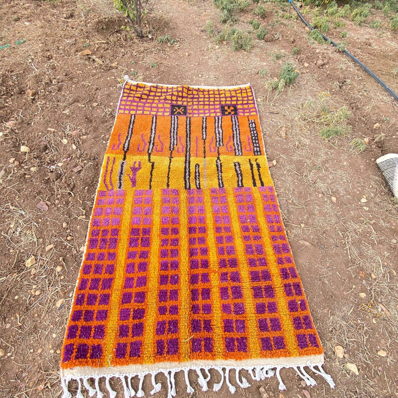 Boujaad Berber Handmade Rug – Authentic Moroccan Wool Carpet