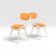 Pair of Scandinavian armchairs Yngve Ekström Mod.Circle