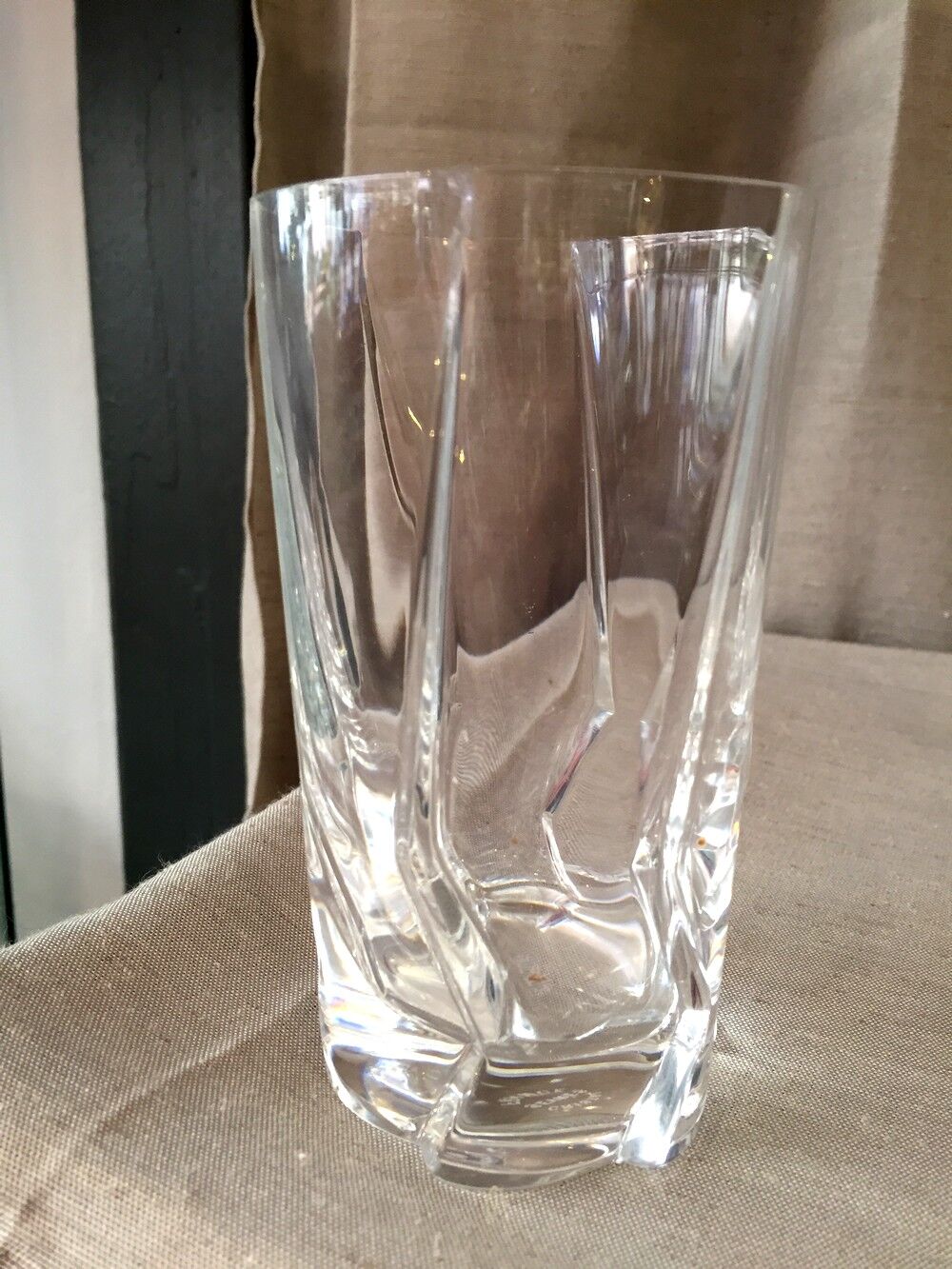 Suite of 4 glasses with orangeade cristal de weaners