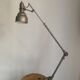 Vintage lamp 1950 Lumina industrial factory workshop - 80 cm