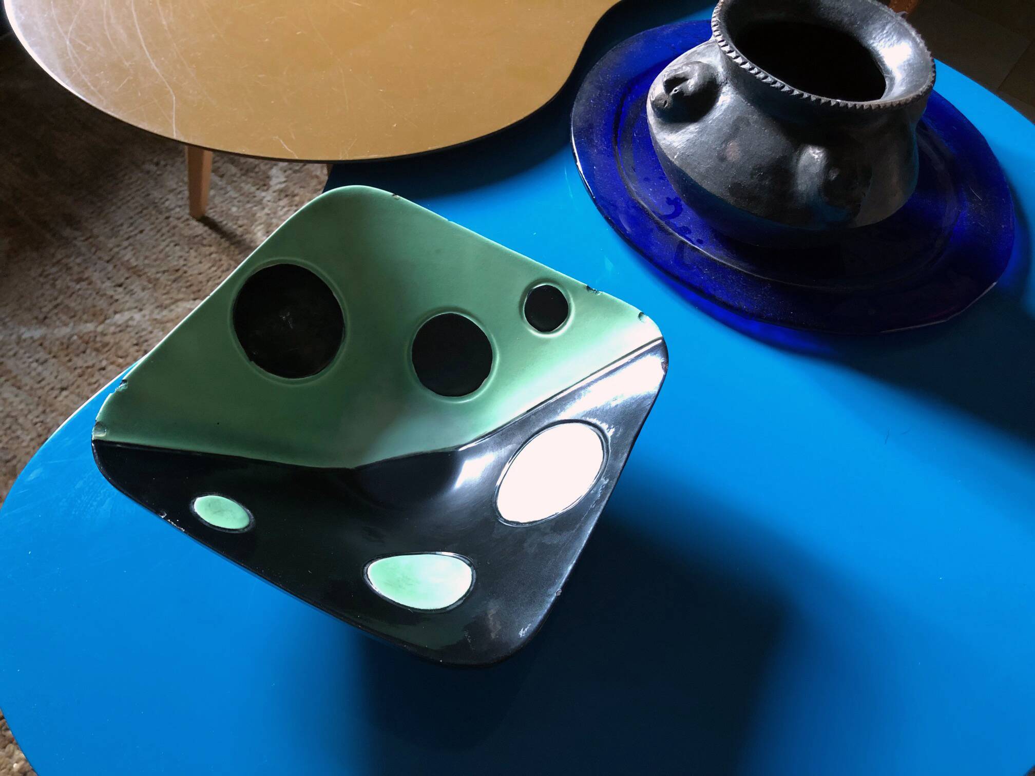 Large Vintage Cup • Elchinger • Ceramic • 1950