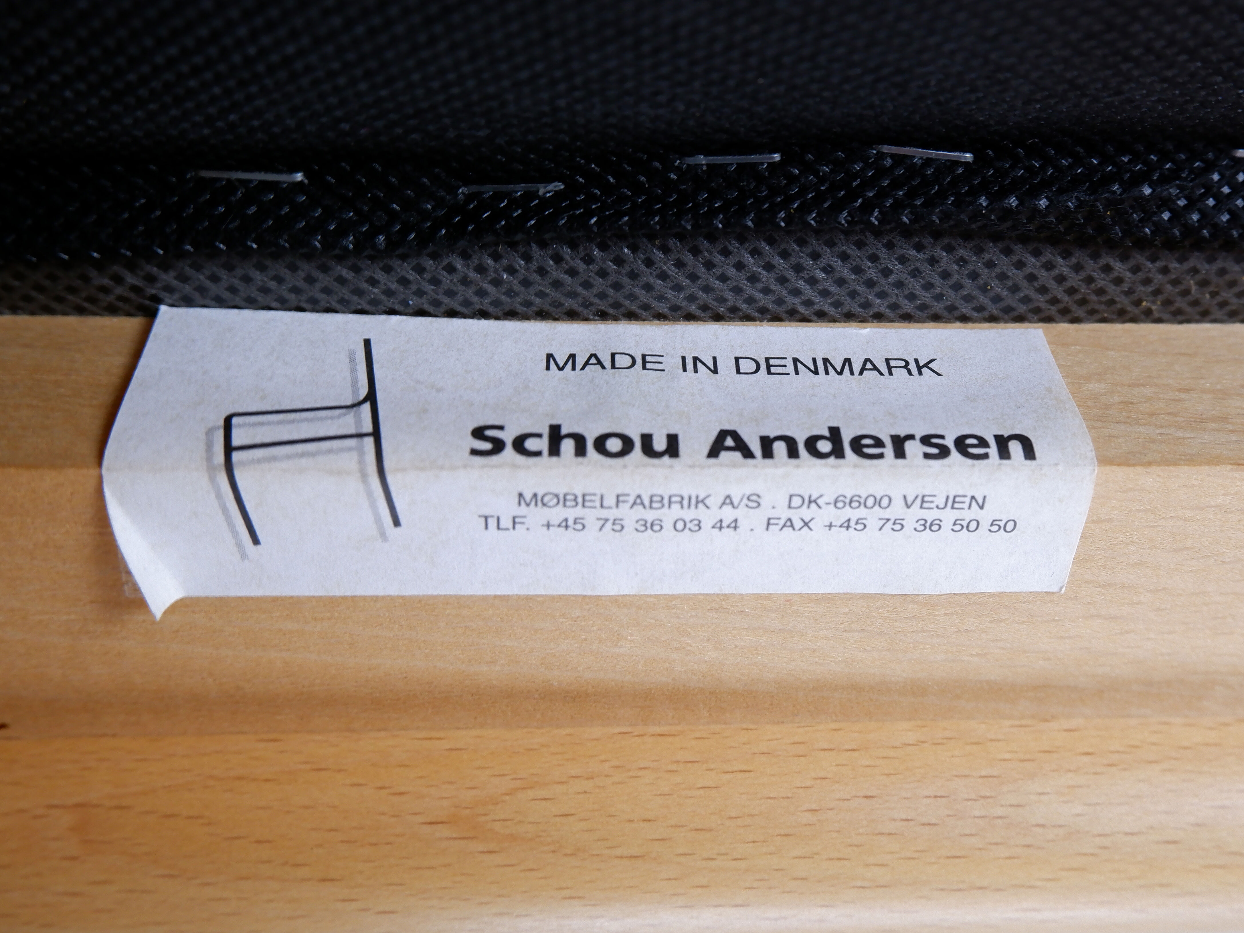 Danish arm chair by Schou Andersen Mobelfabrik