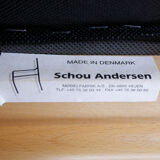 Danish arm chair by Schou Andersen Mobelfabrik