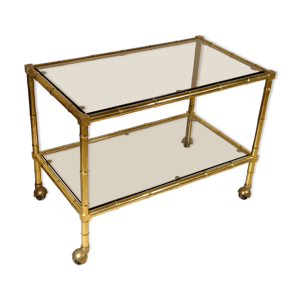 Table à roulettes en