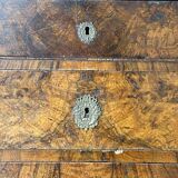 19th century chest of drawers with black marble top