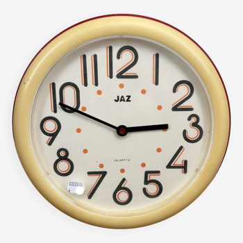 Yellow Jaz clock