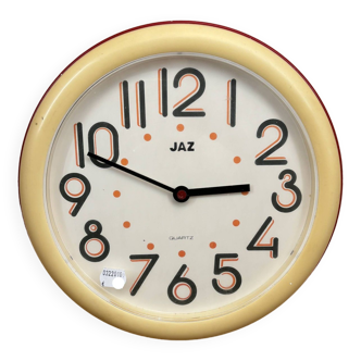 Yellow Jaz clock