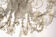 Tall Classical Murano Glass Chandelier-