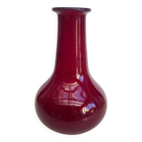 Vase ancien en verre soufflé à la bouche