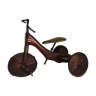 tricycle in early 1900 in dark red