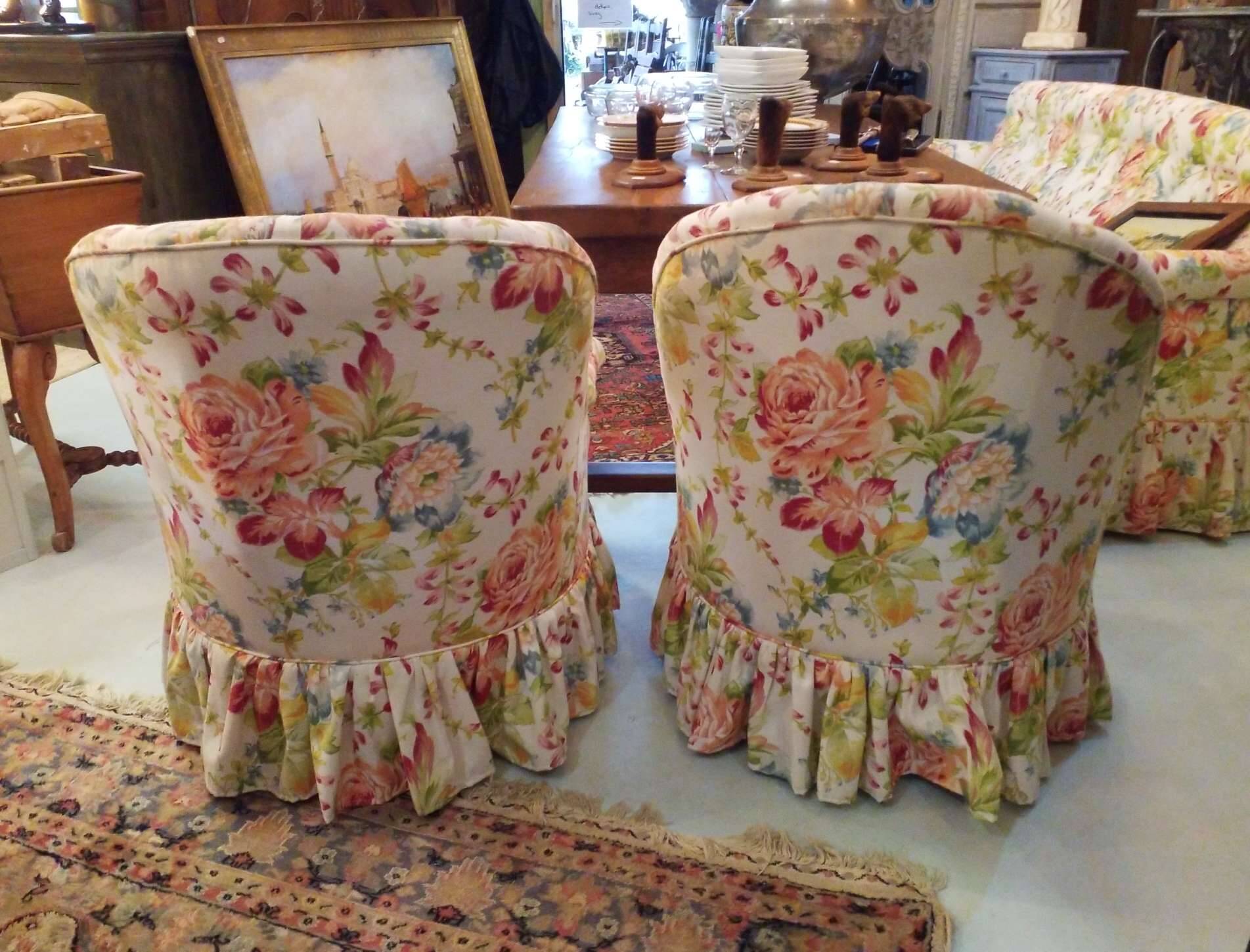 Fauteuils crapauds