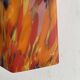 Retro suspension lampshade in speckled glass