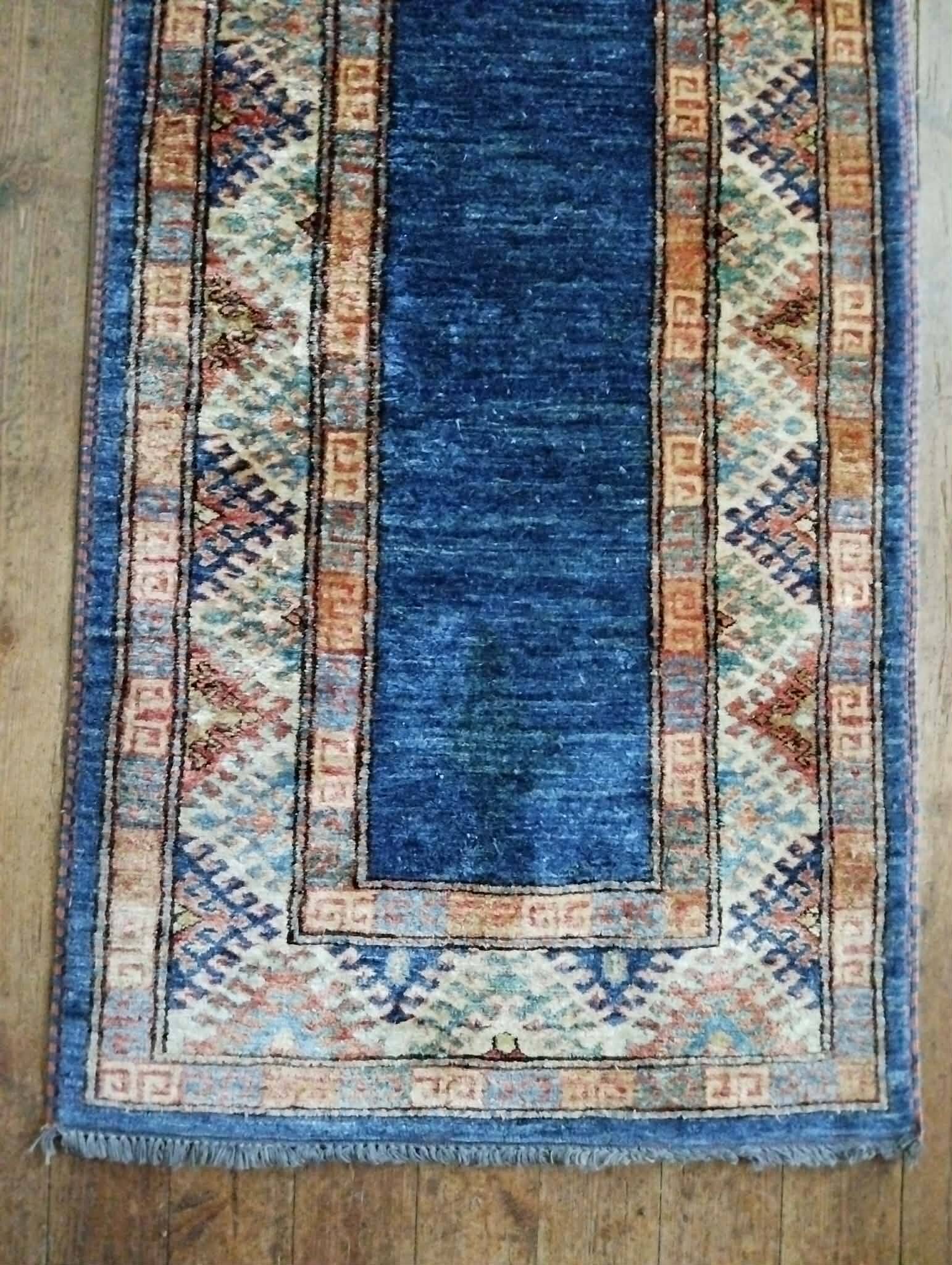 Handmade Pakistani Ziegler hallway rug 242x81cm
