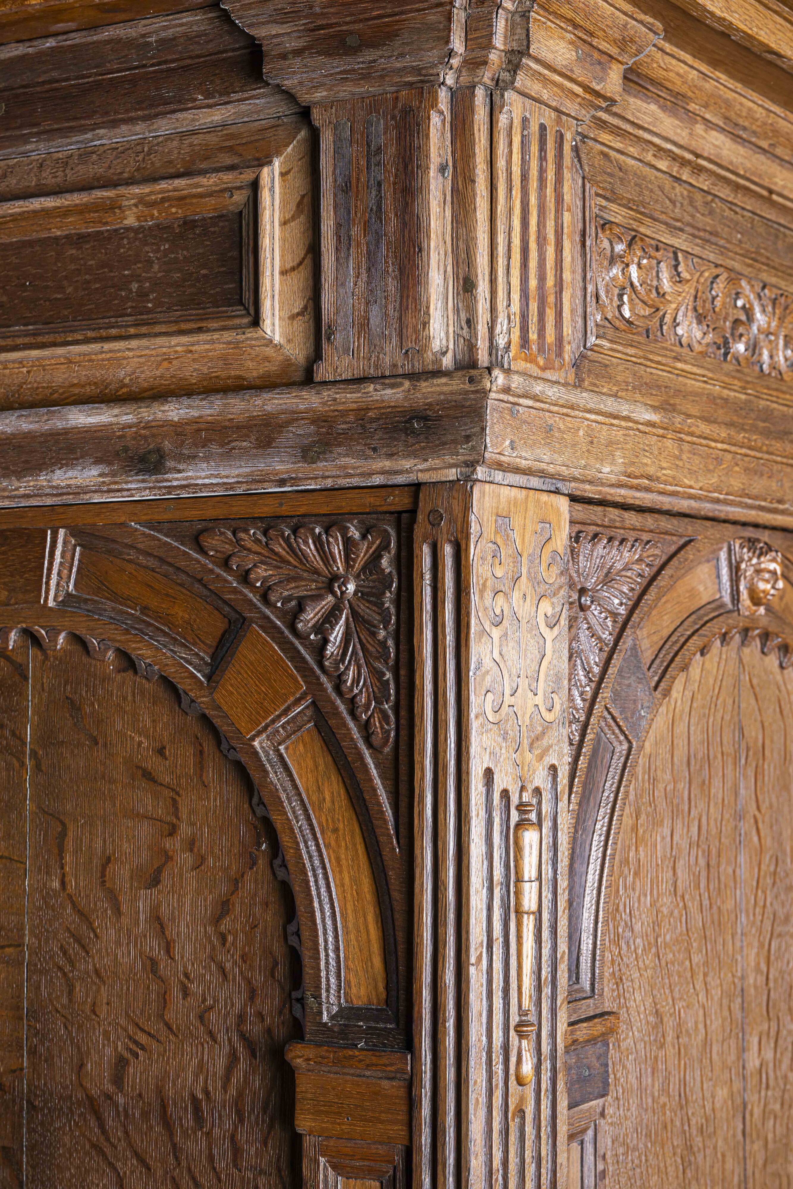 Antique Clothes Press, Netherlands, 1650s