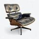 Black & Rosewood Herman Miller Original Eames Lounge Chair & Ottoman