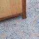 Parisian 2-door wardrobe in oak and poplar from the 1950s