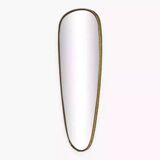 Gold mirror rearview mirror and free form from the 50s