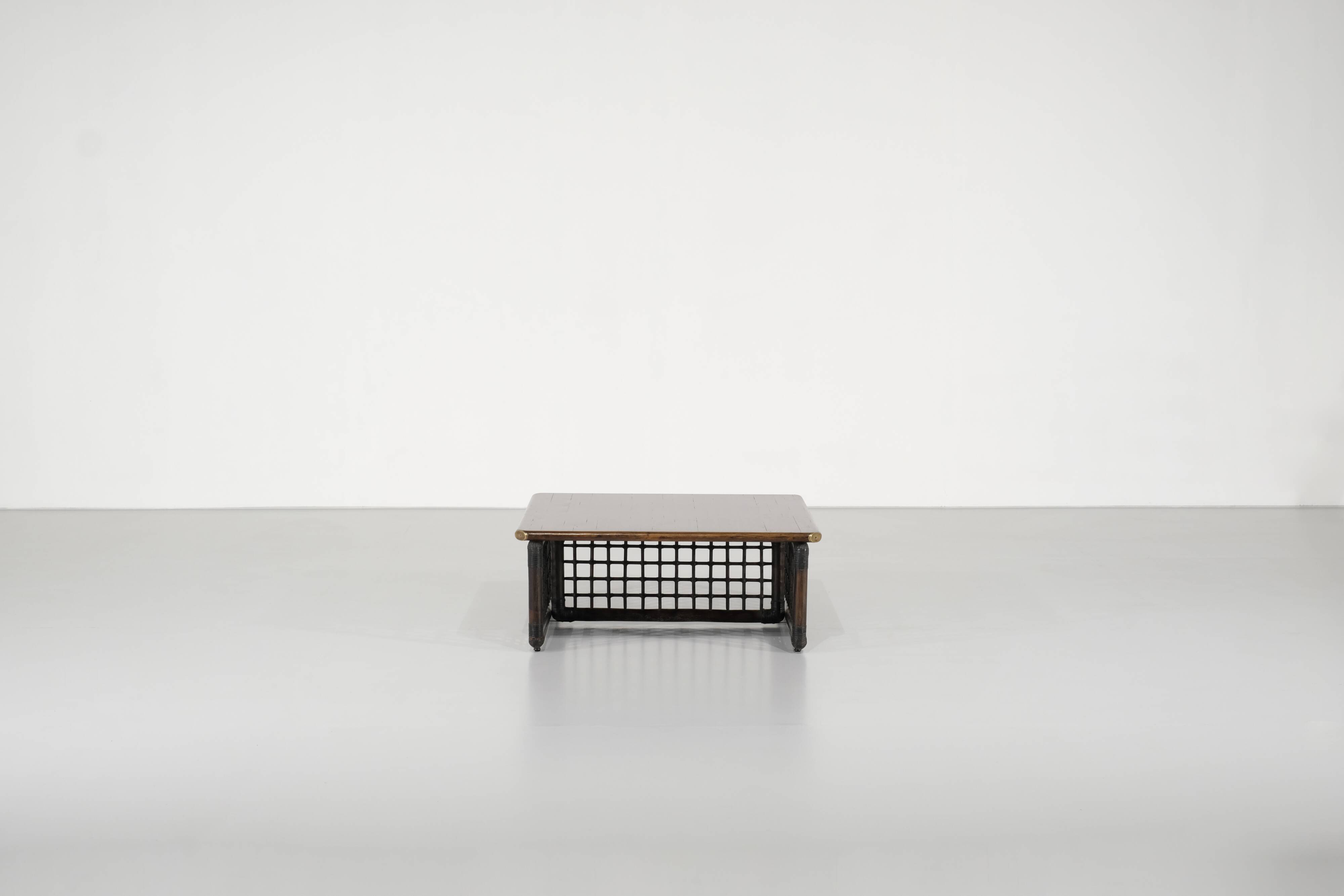 "Basilian" coffee table by Tobia Scarpa for B&B Italia, Italy 1970s.