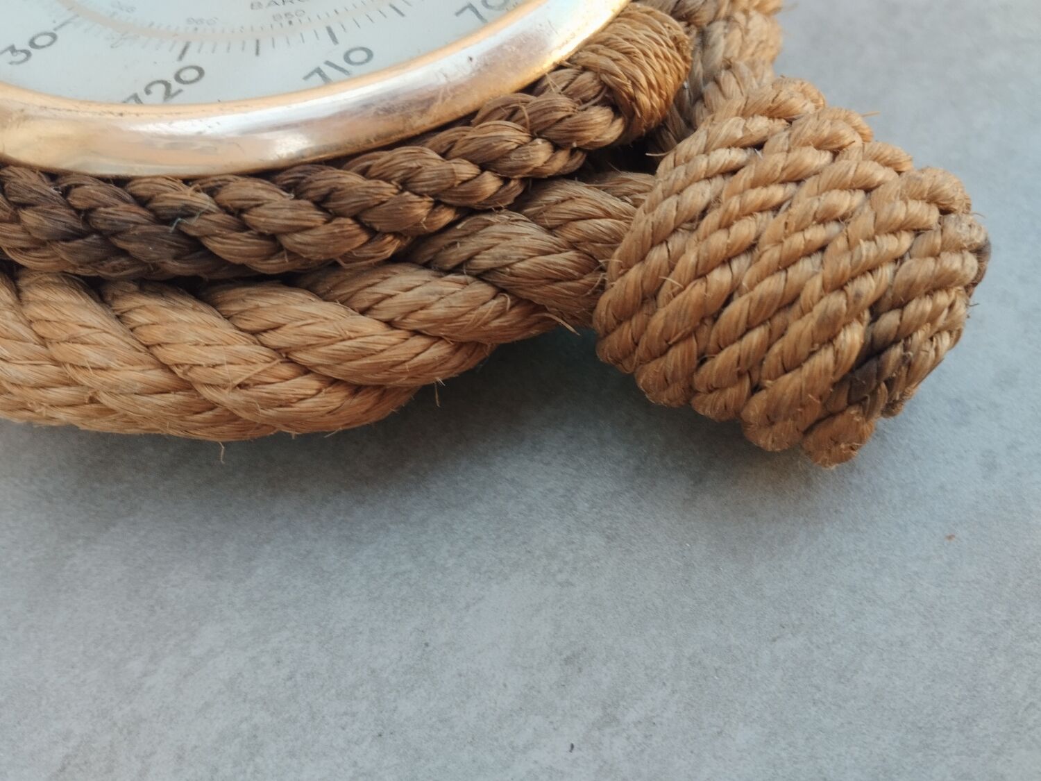 Old vintage Audoux Minet barometer